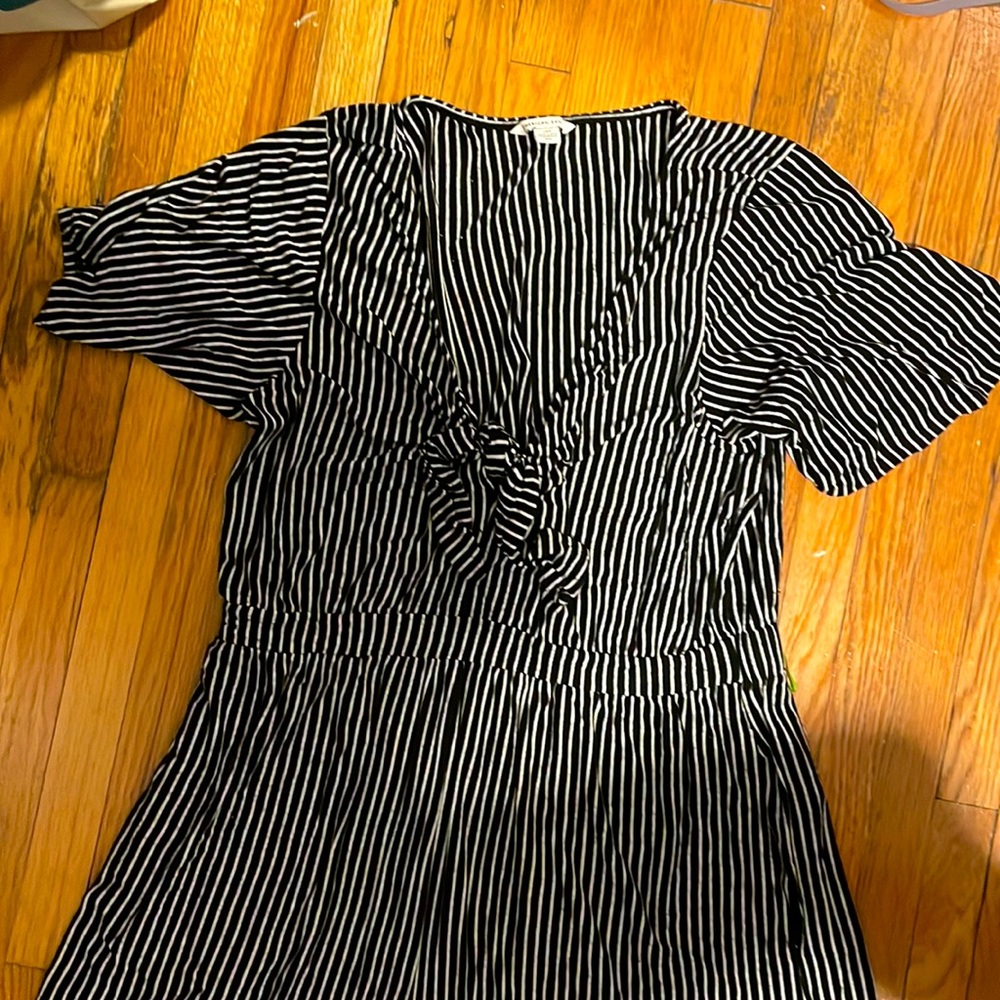 striped jumpsuit